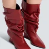 Wedge ankle boots