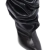 Wedge thigh-high boots