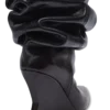 Wedge thigh-high boots