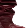 Wedge thigh-high boots