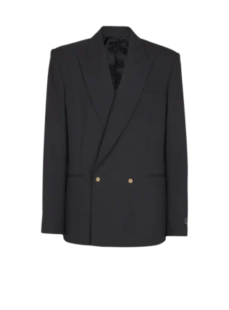 Wool 2-buttons blazer