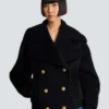 Wool 4-buttons pea coat Wool 4-buttons pea coat