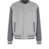 Wool and cashmere varsity jacket Wool and cashmere varsity jacket