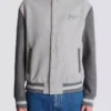 Wool and cashmere varsity jacket Wool and cashmere varsity jacket