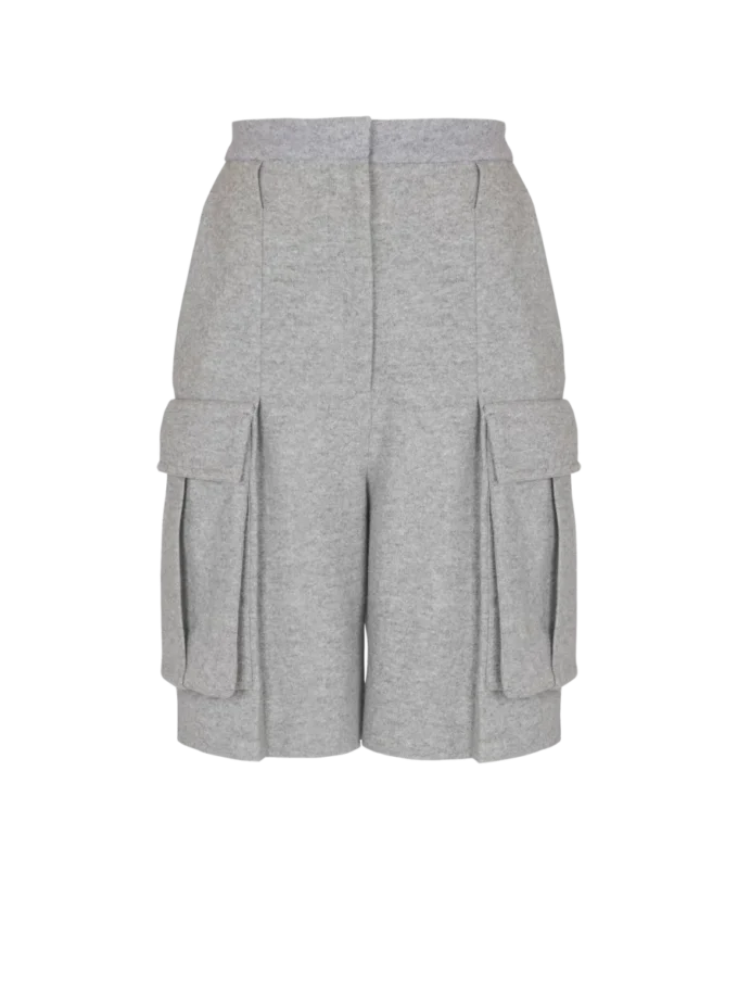 Wool Bermuda shorts