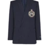 Wool blazer with crystal patch Wool blazer with crystal patch