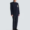 Wool blazer with crystal patch Wool blazer with crystal patch