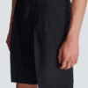 Wool darted Bermuda shorts