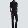 Wool darted trousers