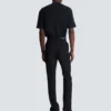 Wool darted trousers