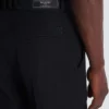 Wool darted trousers