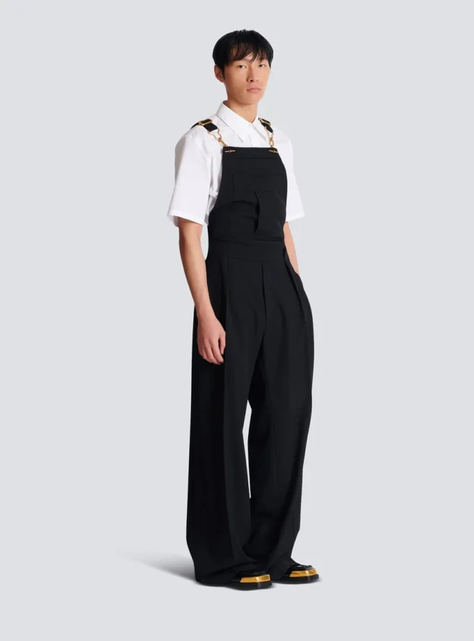 Wool dungarees Wool dungarees