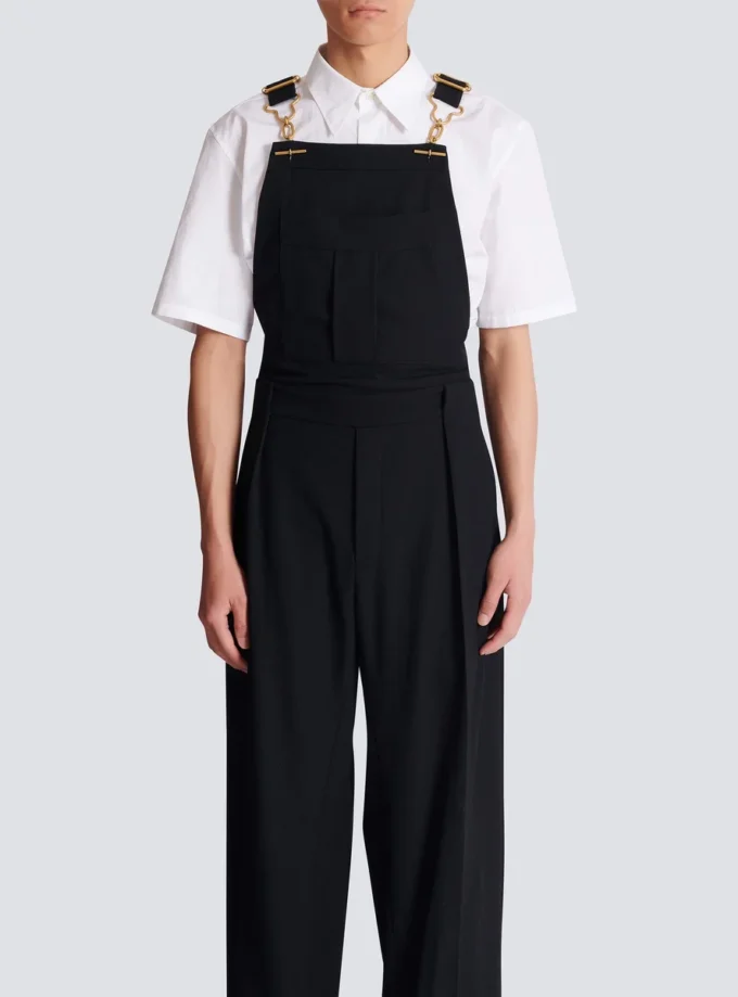 Wool dungarees Wool dungarees
