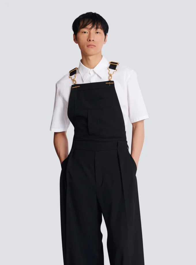 Wool dungarees Wool dungarees
