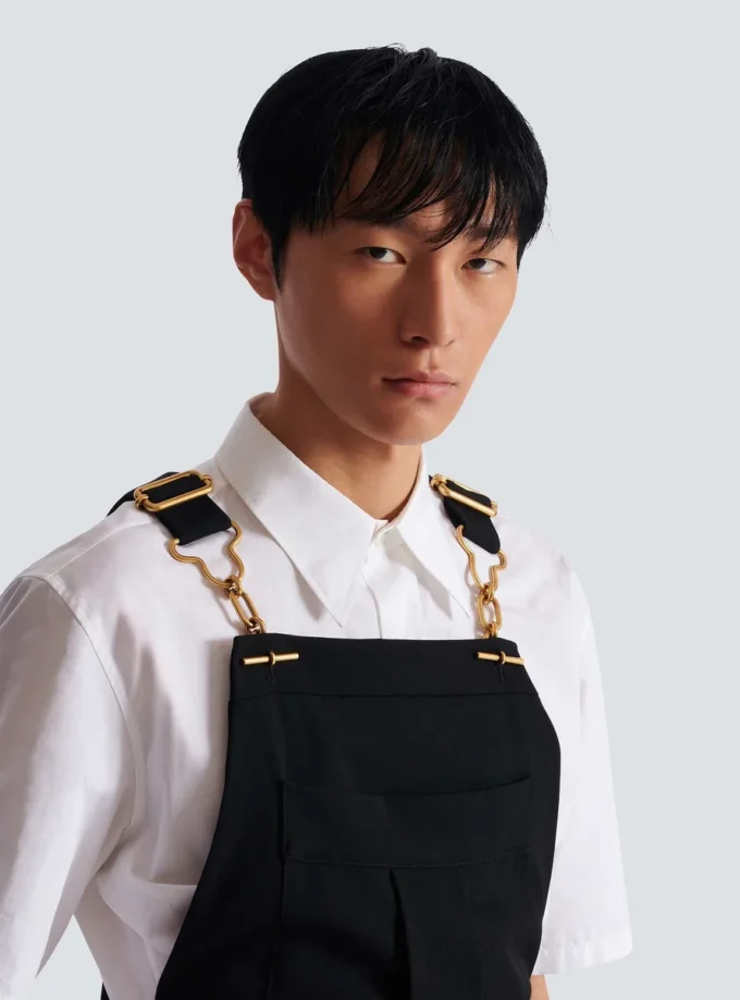 Wool dungarees Wool dungarees