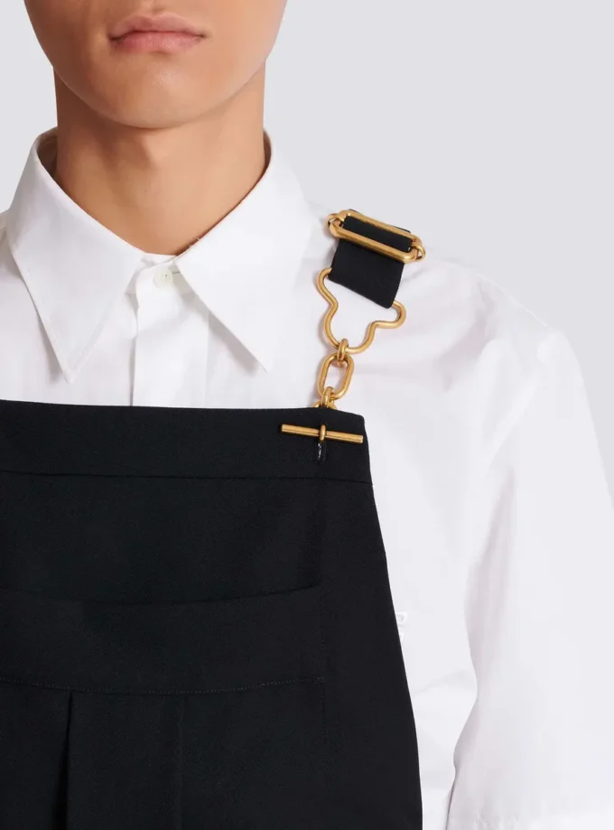 Wool dungarees Wool dungarees