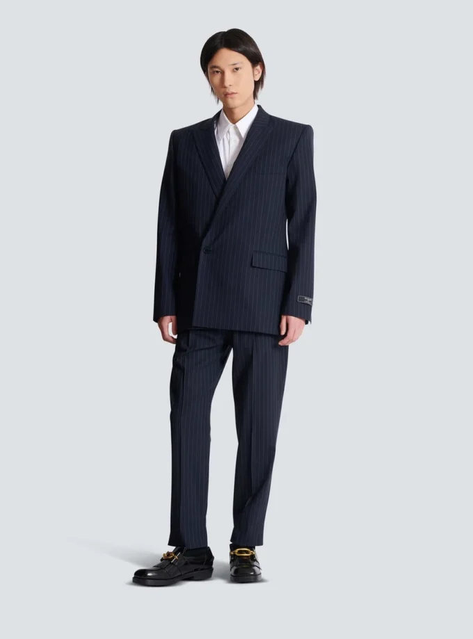 Wool pinstripe blazer Wool pinstripe blazer