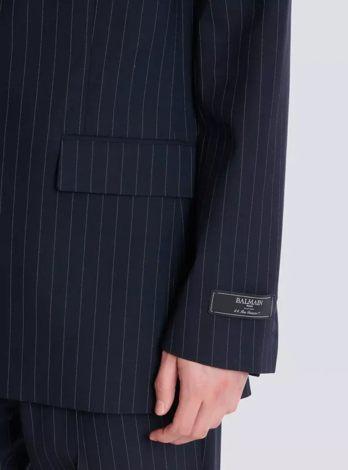 Wool pinstripe blazer Wool pinstripe blazer