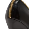 Zip Wedge pumps in patent leather