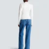 Zipped knit cardigan