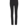Zipped slim-fit grain de poudre trousers